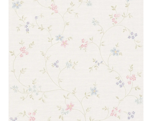 Papier peint intissé 39071-2 Maison Charme bordure de fleurs crème-rose