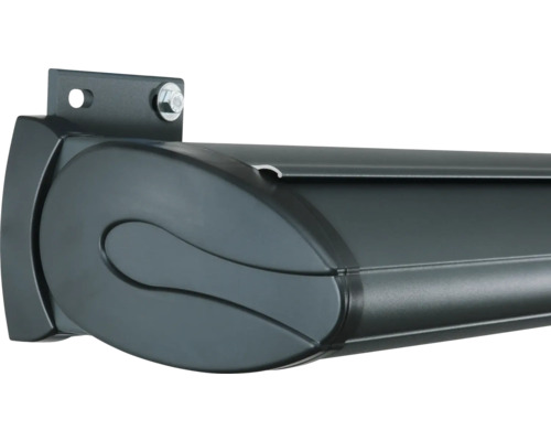 Vue détaillée d''un store banne à bras articulé