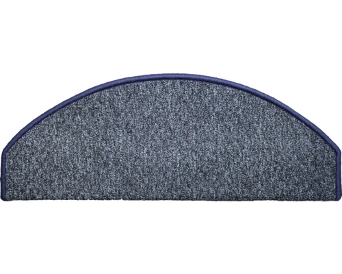 Stufenmatten-Set Baleno dunkelblau 28x65 cm 15-teilig