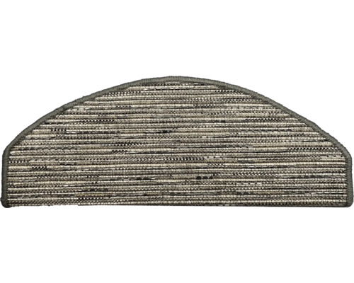 Stufenmatten-Set Flatewave anthrazit 28x65 cm 15-teilig