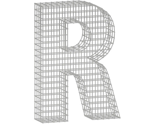 Gitterform bellissa Buchstabengabione R 72 x 21 x 100 cm