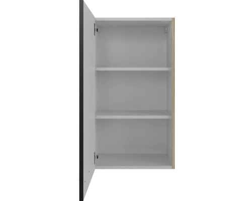 Élément haut ouvert avec trois étagères