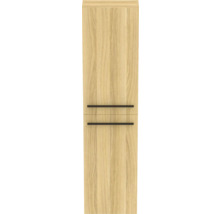 Holzstrukturierter Badezimmerschrank mit zwei Schubladen