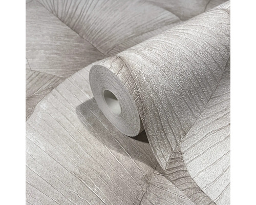 Rouleau de papier peint intissé avec motif de pierre