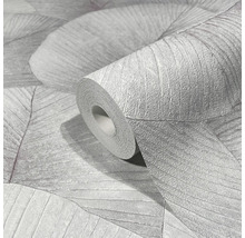 Rouleau de papier peint avec motif de feuilles