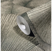 Rouleau de papier peint gaufré avec motif de feuilles