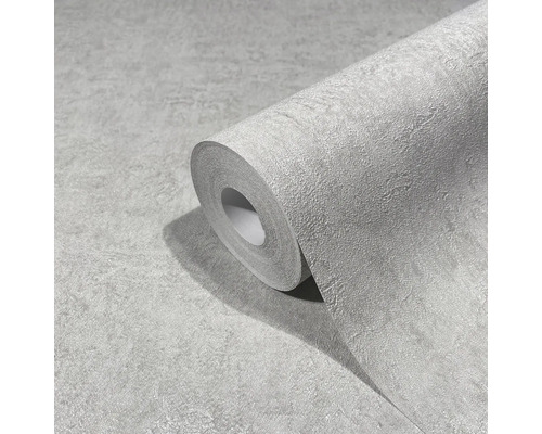 Rouleau de papier peint intissé gris