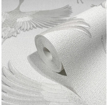 Rouleau de papier peint avec motif de grue