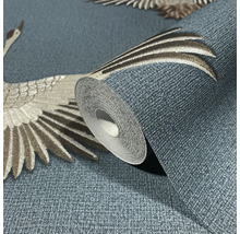 Tapetenrolle mit Kranichmuster