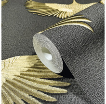 Tapetenrolle mit Vogelmuster