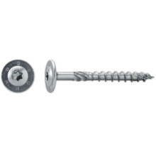 Vis de construction JD Plus à tête ronde avec empreinte étoile 8 x 80 mm galvanisé 50 pièces