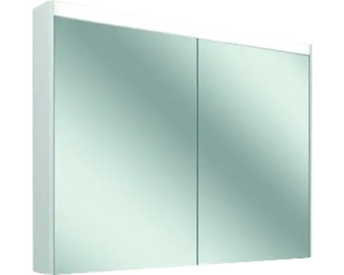 Armoire de toilette à LED Schneider OBJECT LINE COMFORT lxhxp 99.5x74.2x12 cm blanc