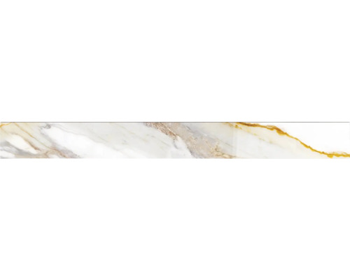 Plinthe de carrelage Praline gold 8x100 cm polished Plinthe de carrelage Praline gold 8x100 cm polished