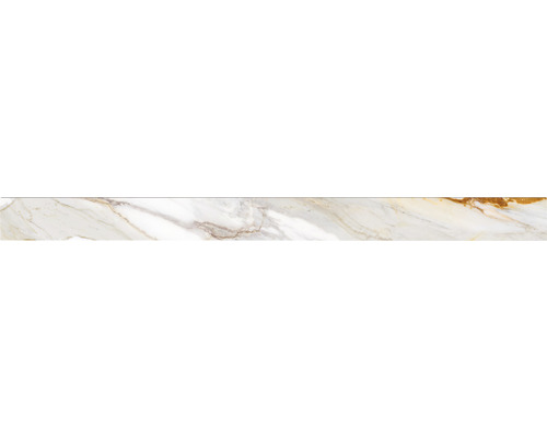 Plinthe de carrelage Praline gold 8x100 cm shaped Plinthe de carrelage Praline gold 8x100 cm shaped