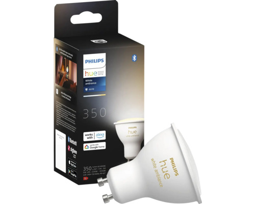 Philips Hue White Ambiance LED-Leuchtmittel Reflektor GU10 matt kaufen bei  OBI