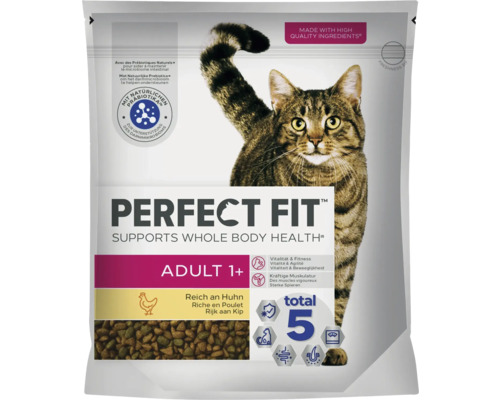 Katzenfutter trocken Perfect Fit Adult 1+ Huhn 1.4 kg