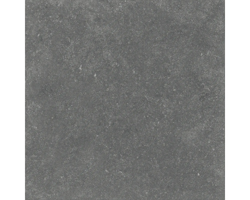 Dalle de terrasse en grès cérame fin FLAIRSTONE Skyfall dark grey bord rectifié 60 x 60 x 3 cm