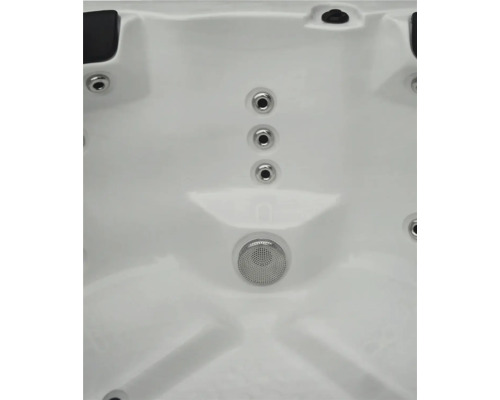 Innenansicht eines Whirlpools mit Düsen