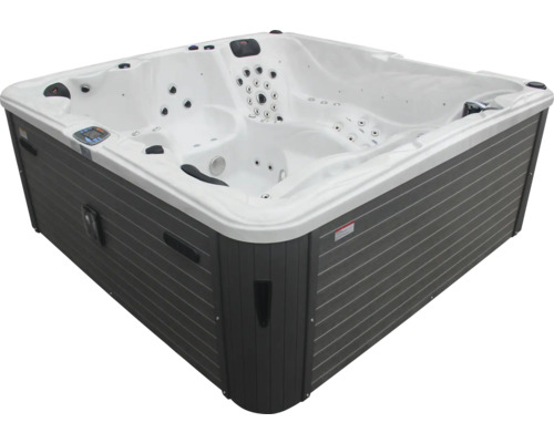 Quadratischer Whirlpool mit Düsen für den Außenbereich