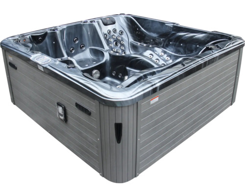 Bain à remous carré avec jets