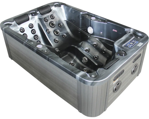 Whirlpool mit Düsen und Steuerungselementen