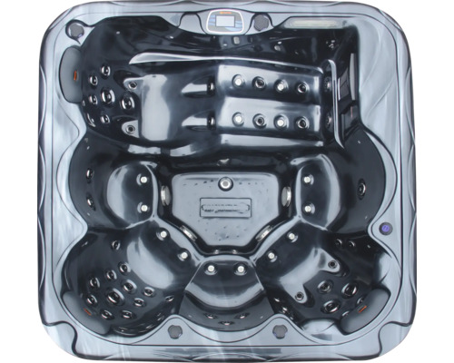 Aussenwhirlpool Sonnenkönig Sansibar schwarz inkl. Anlieferung und Inbetriebnahme