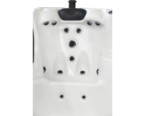 Nahaufnahme eines Whirlpools mit Düsen