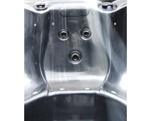 Gros plan des jets dans un jacuzzi