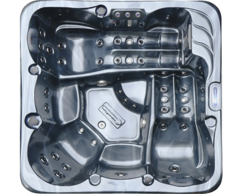 Aufstellbarer Whirlpool Borneo schwarz Aufstellbarer Whirlpool Borneo schwarz