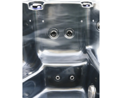 Innenansicht eines Whirlpools mit Düsen