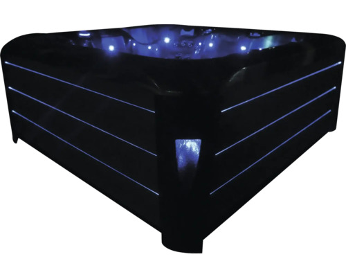 Eck-Whirlpool mit Beleuchtung