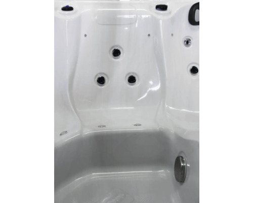 Innenansicht eines Whirlpools mit Düsen