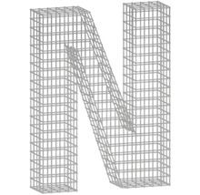 Gitterform bellissa Buchstabengabione N 77,5 x 21 x 100 cm