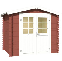 Gartenhaus Outdoor Life Ingo 262,1 x 195 cm schwedenrot