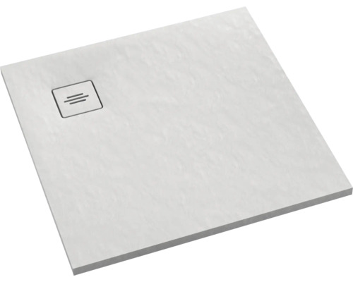 Receveur de douche OTTOFOND Nevis 100 x 100 x 3.5 cm blanc structuré mat 879501