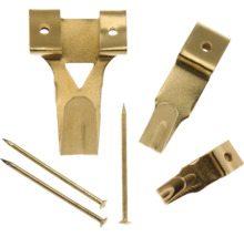 Bilderhaken und Nägel-Set zur Aufhängung von Bildern