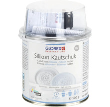 Glorex Silikon Kautschuk zur Herstellung von Silikonformen, 500 Gramm
