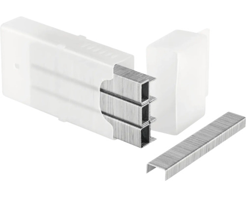 Drahtklammern in Kunststoffverpackung