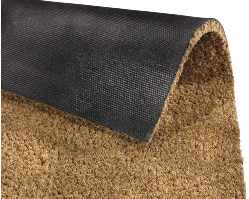 Paillasson en fibre de coco avec dos antidérapant