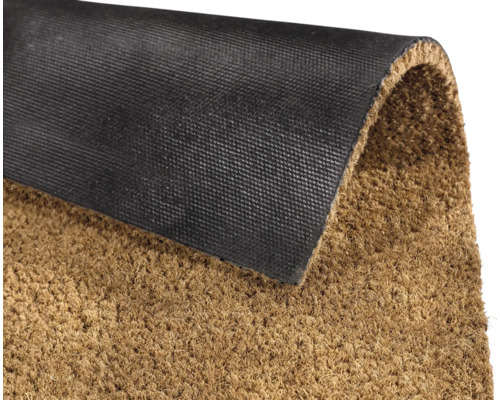 Kokosmatte mit rutschfester Rückseite für den Eingangsbereich
