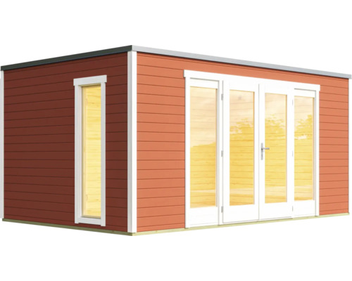 Abri de jardin avec fenêtre et porte double