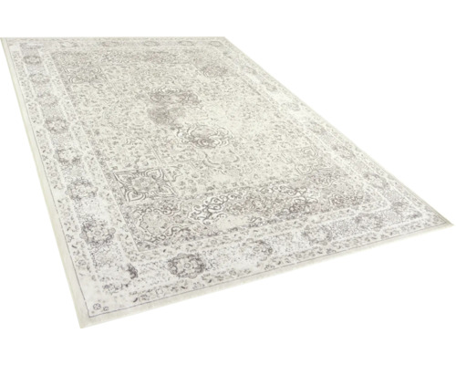 Rechteckiger Teppich mit floralem Muster