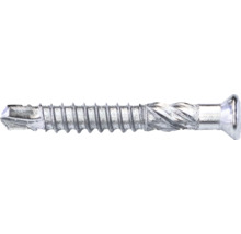 Gros plan d''une vis à tête fraisée