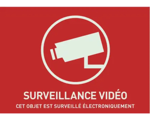 Panneau de vidéosurveillance