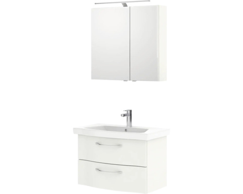 Ensemble de meubles de salle de bains pelipal Sunline 114 82 cm blanc 3 pièces SET-116-041