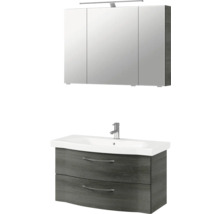 Waschtisch mit Unterschrank und Spiegelschrank für das Badezimmer