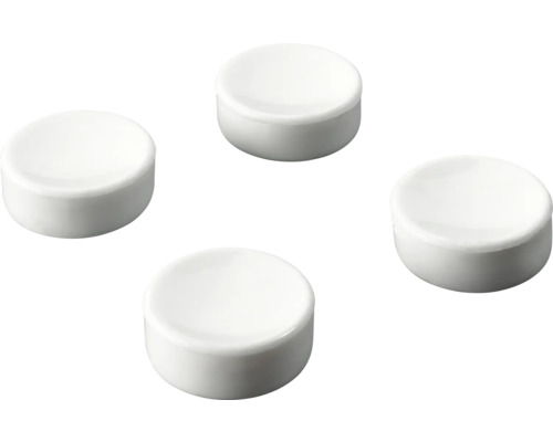 Hettich Ferrite aimand d'agenda 10,5 x 22,5 mm blanc 10 pièces Quatre patins de meubles blancs en plastique