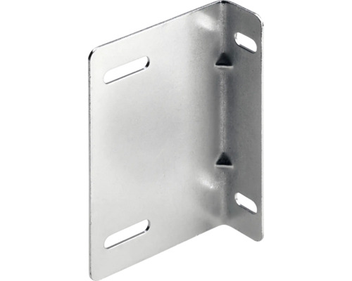 Verstellwinkel 18 x 60 x 90 x 1,2 mm Stahl verzinkt 10 Stück Winkelverbinder mit Löchern