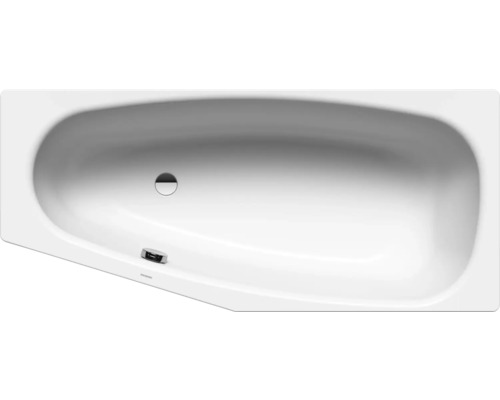 Baignoire KALDEWEI Mini 832 75 x 157 cm blanc alpin brillant 224800010001 Baignoire asymétrique en acrylique sanitaire