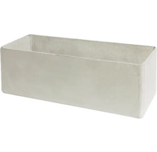 Rechteckiger Pflanzkasten aus Zink
